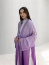 Ombre Satin Cardigan