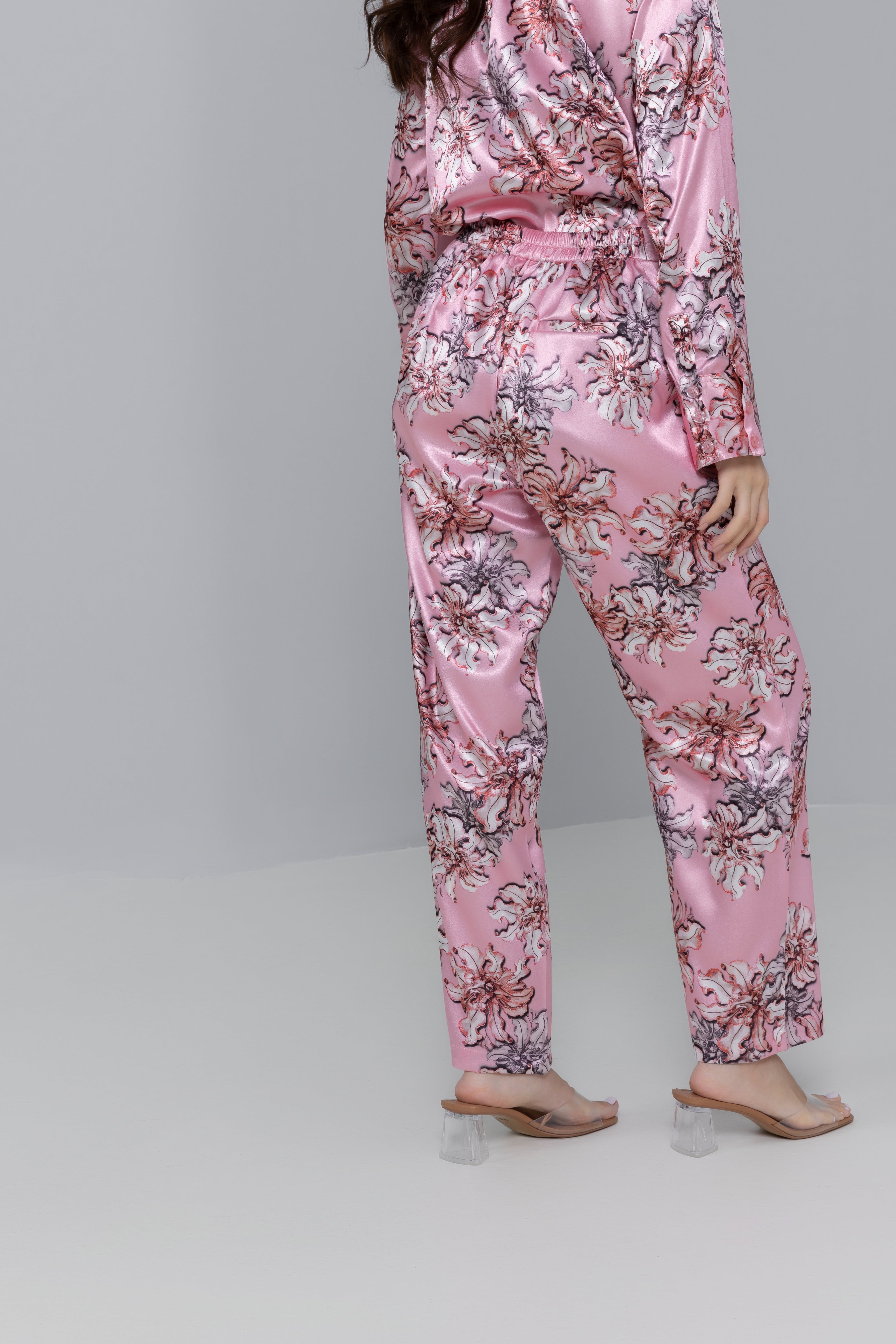 Flowing Printed Trousers