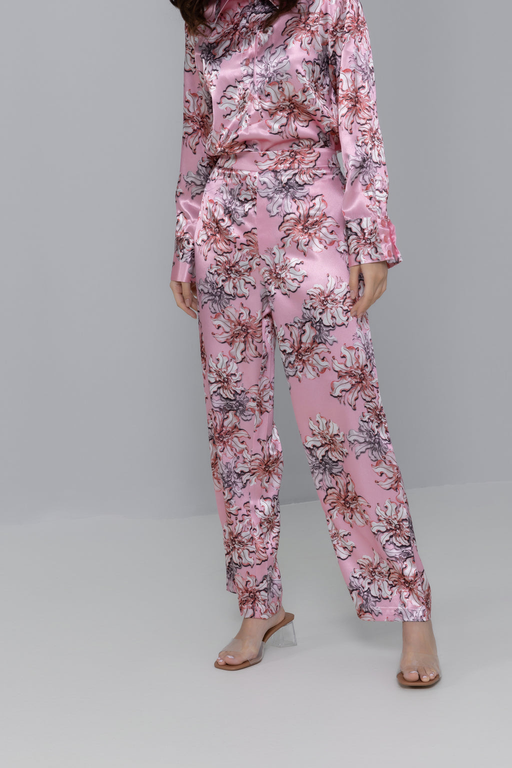 Flowing Printed Trousers