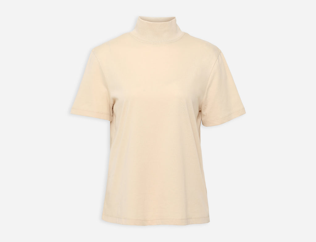Short sleeves High neck T-shirt