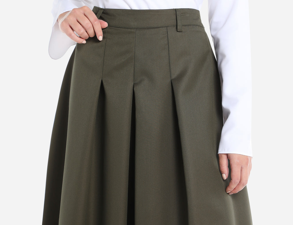 Midi skort