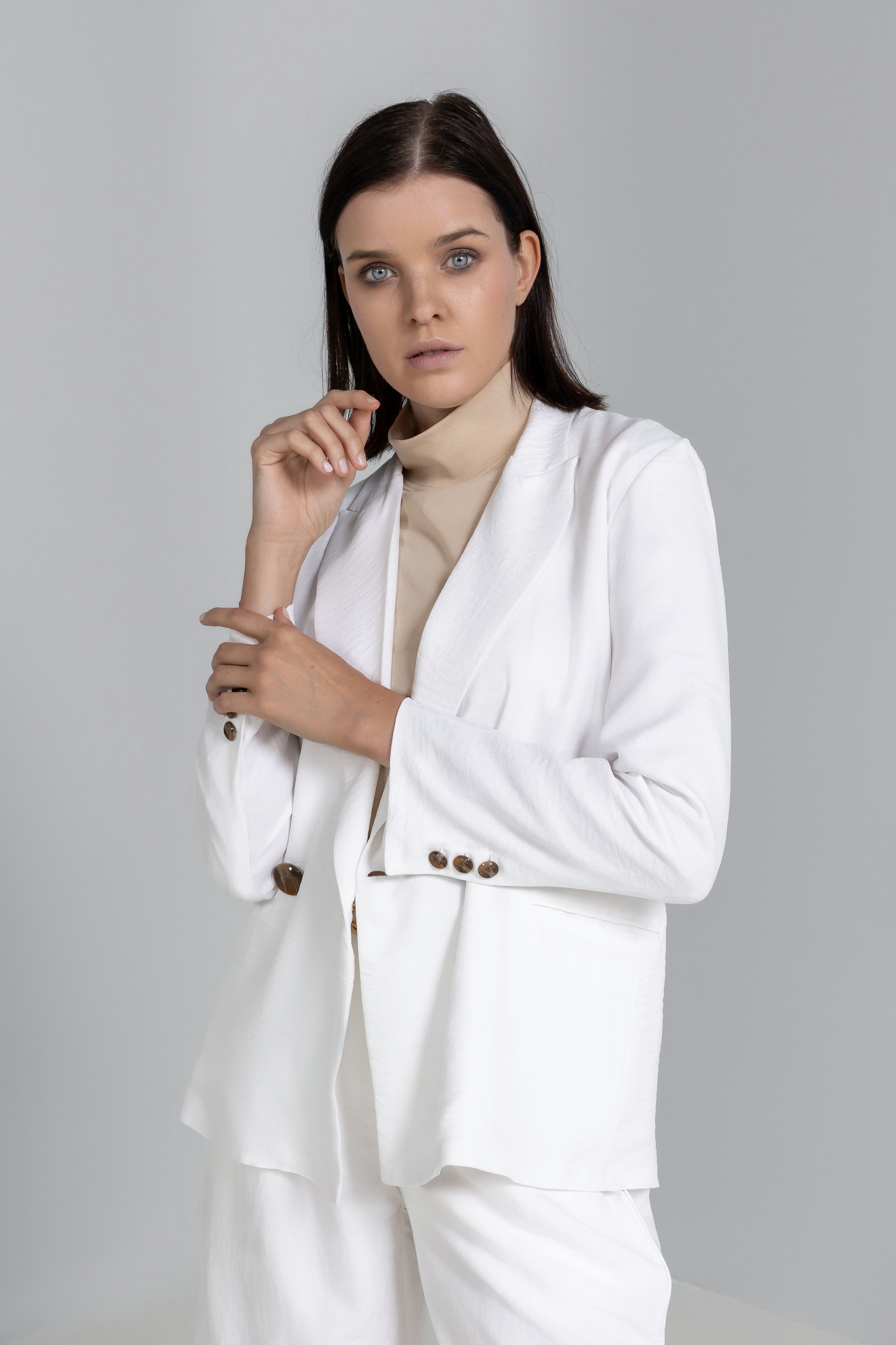 Loose-fit Linen Blazer