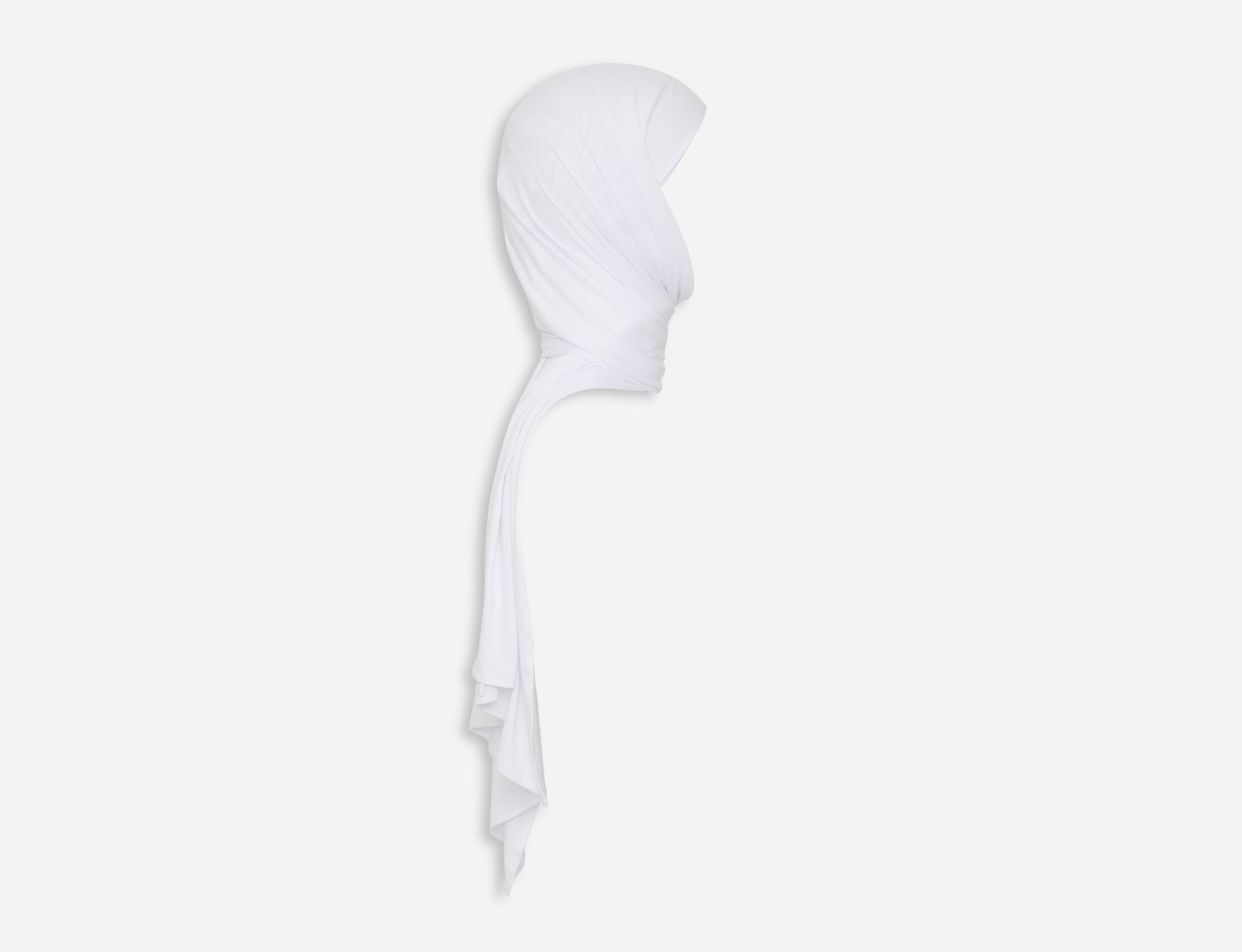 Scarf with invisible Under-Hijab with short cords