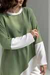 Asymmetric Linen Top