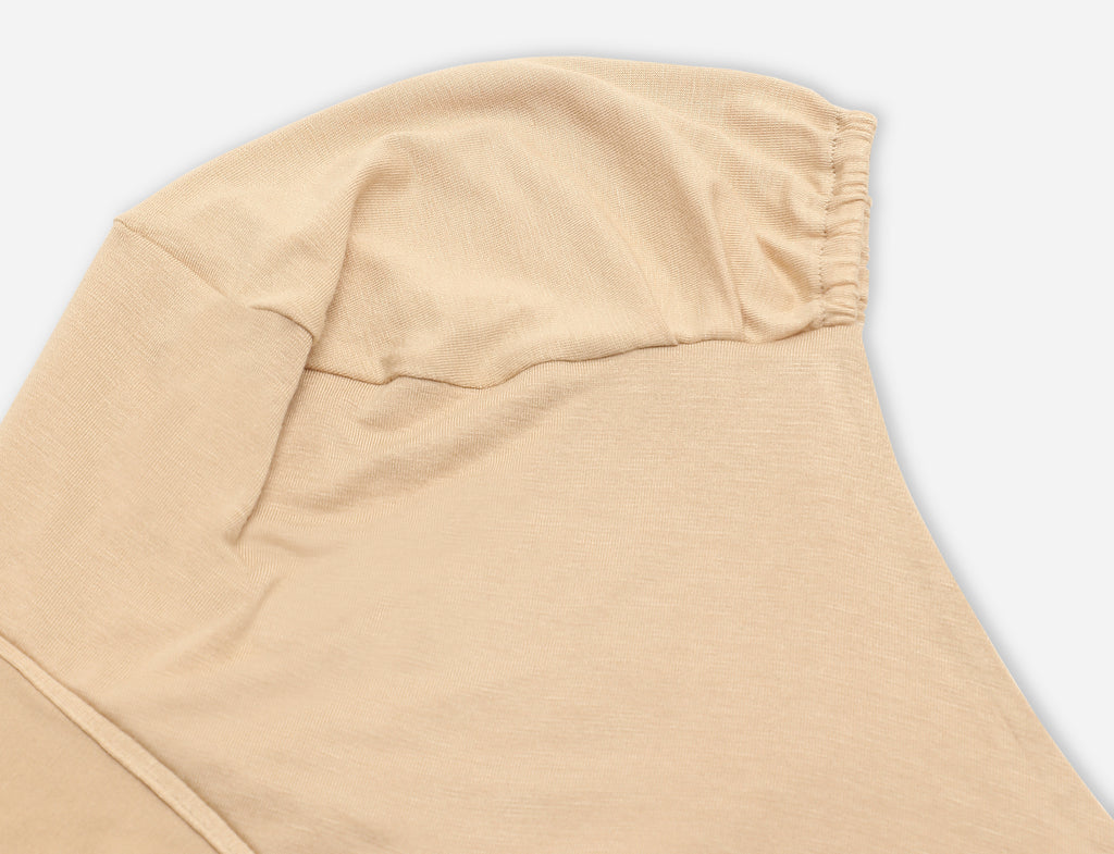 Scarf with visible Under-Hijab with short cords
