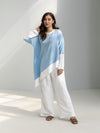 Asymmetric Linen Top