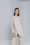 Linen Cross over Top