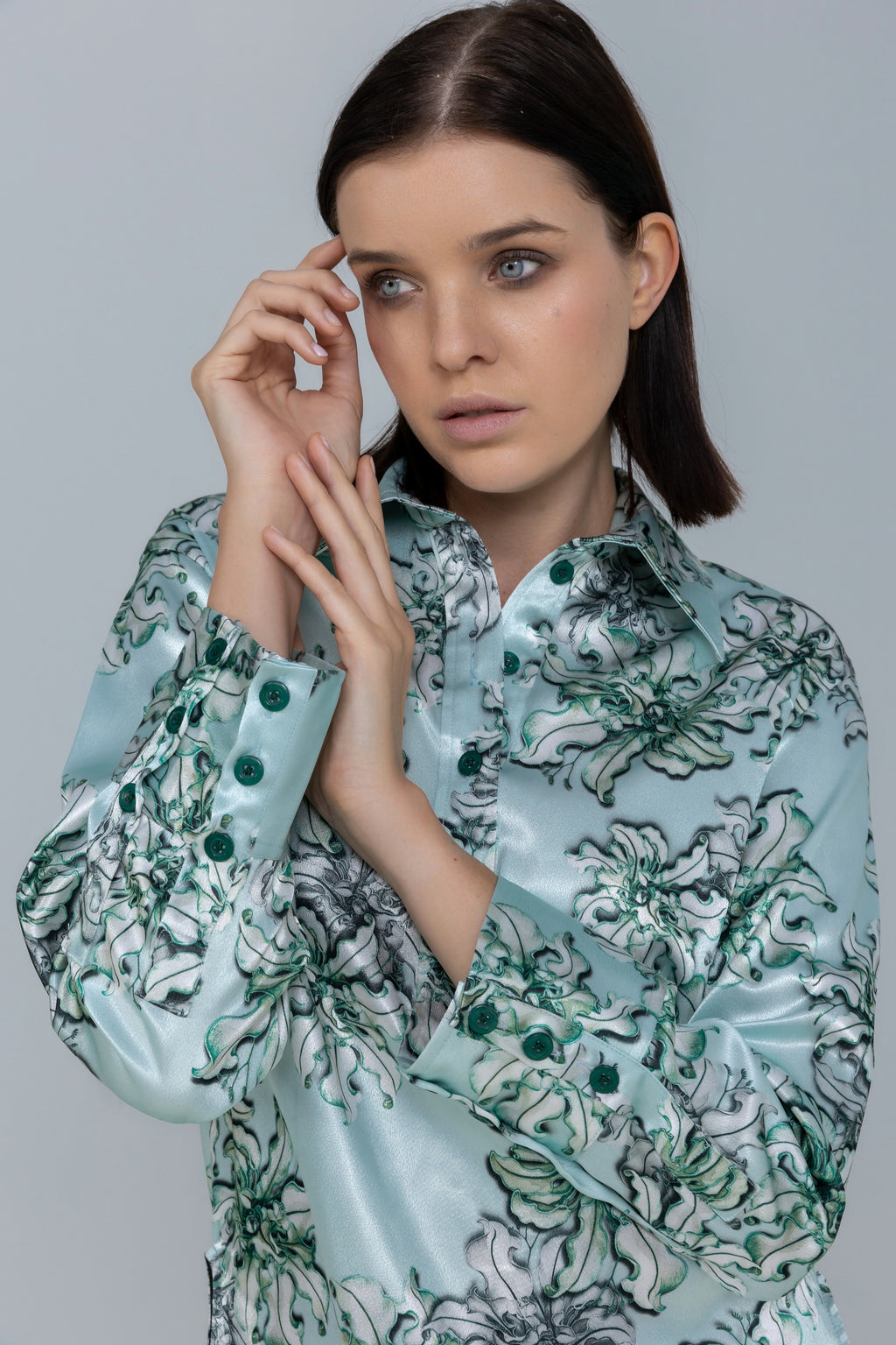 Flowing Printed Blouse