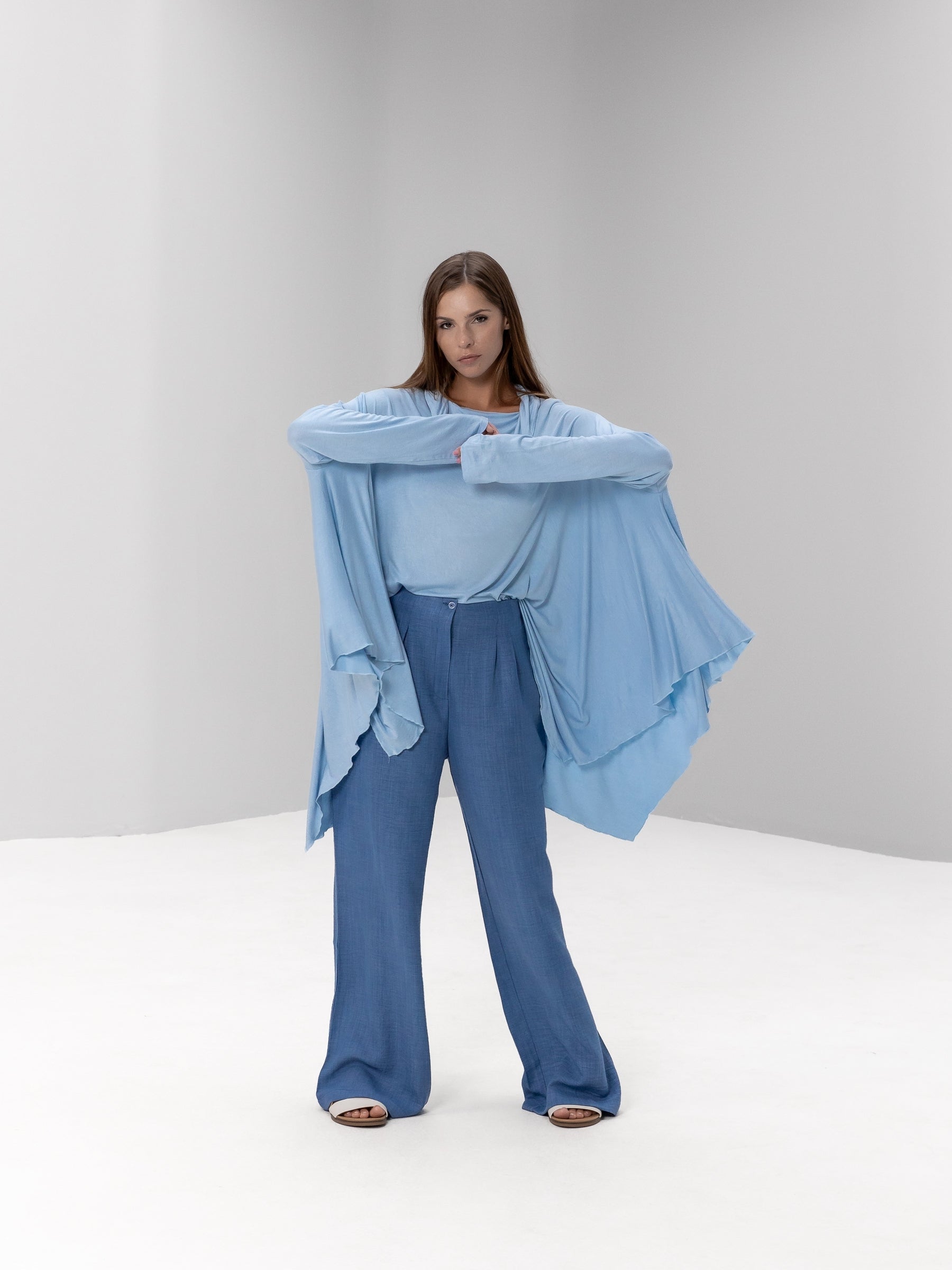 Wide leg Linen Pants