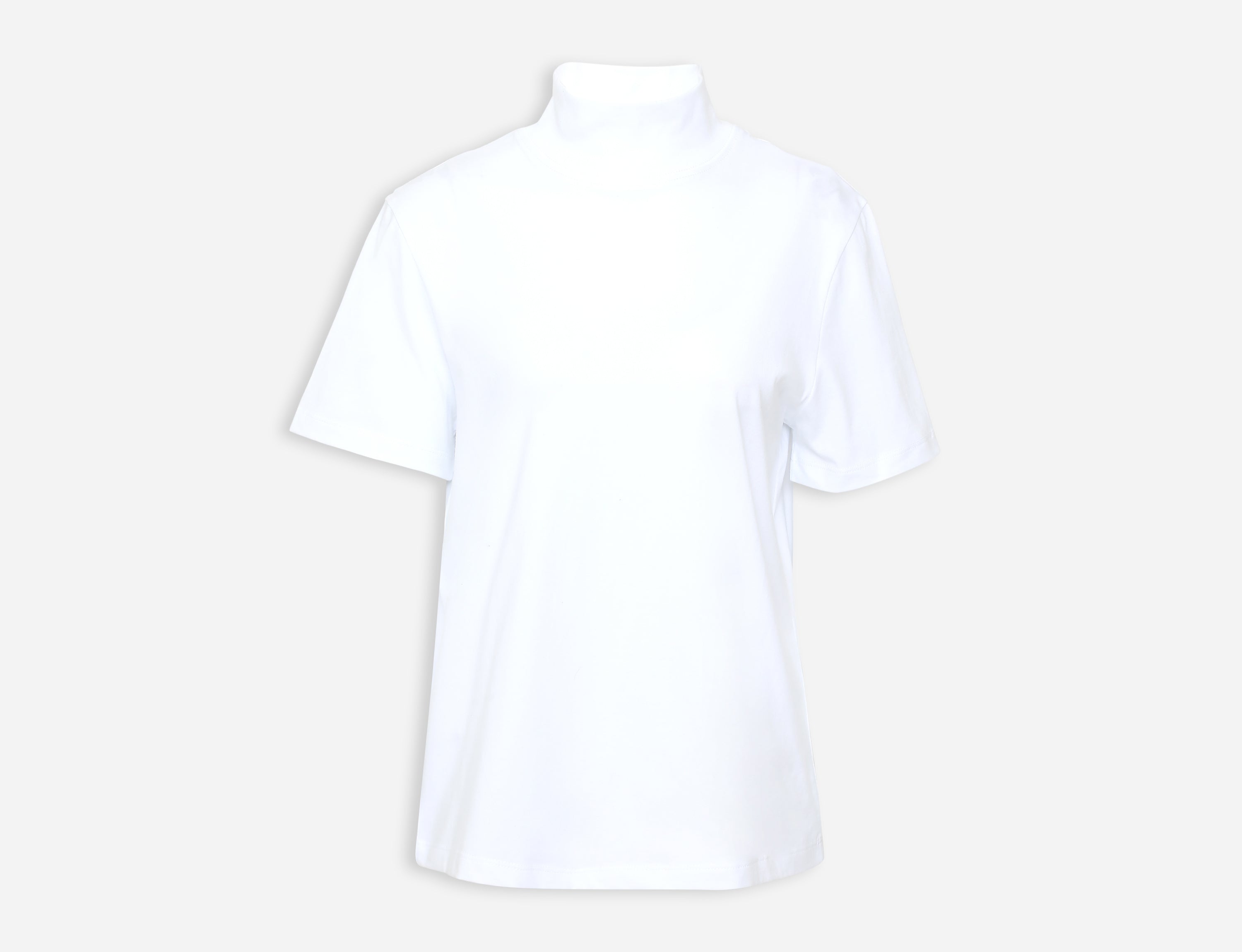 Short sleeves High neck T-shirt