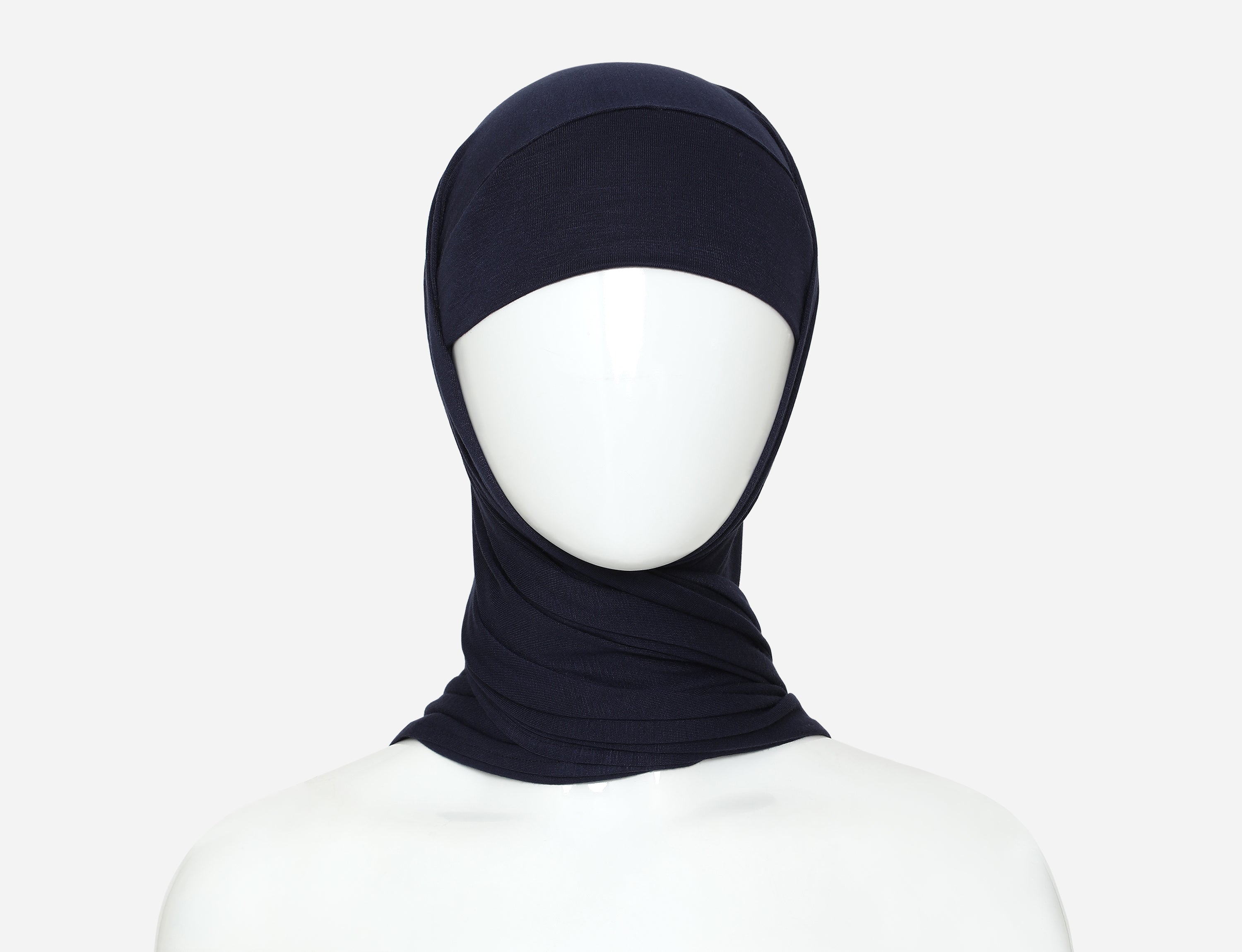 Scarf with visible Under-Hijab with short cords