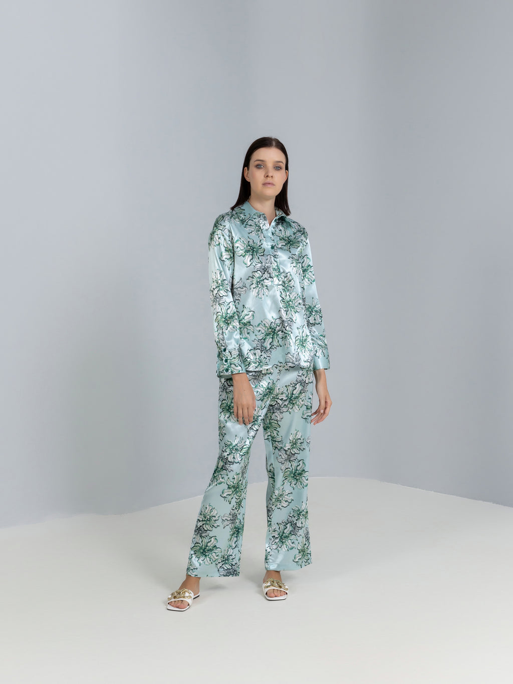 Flowing Printed Blouse