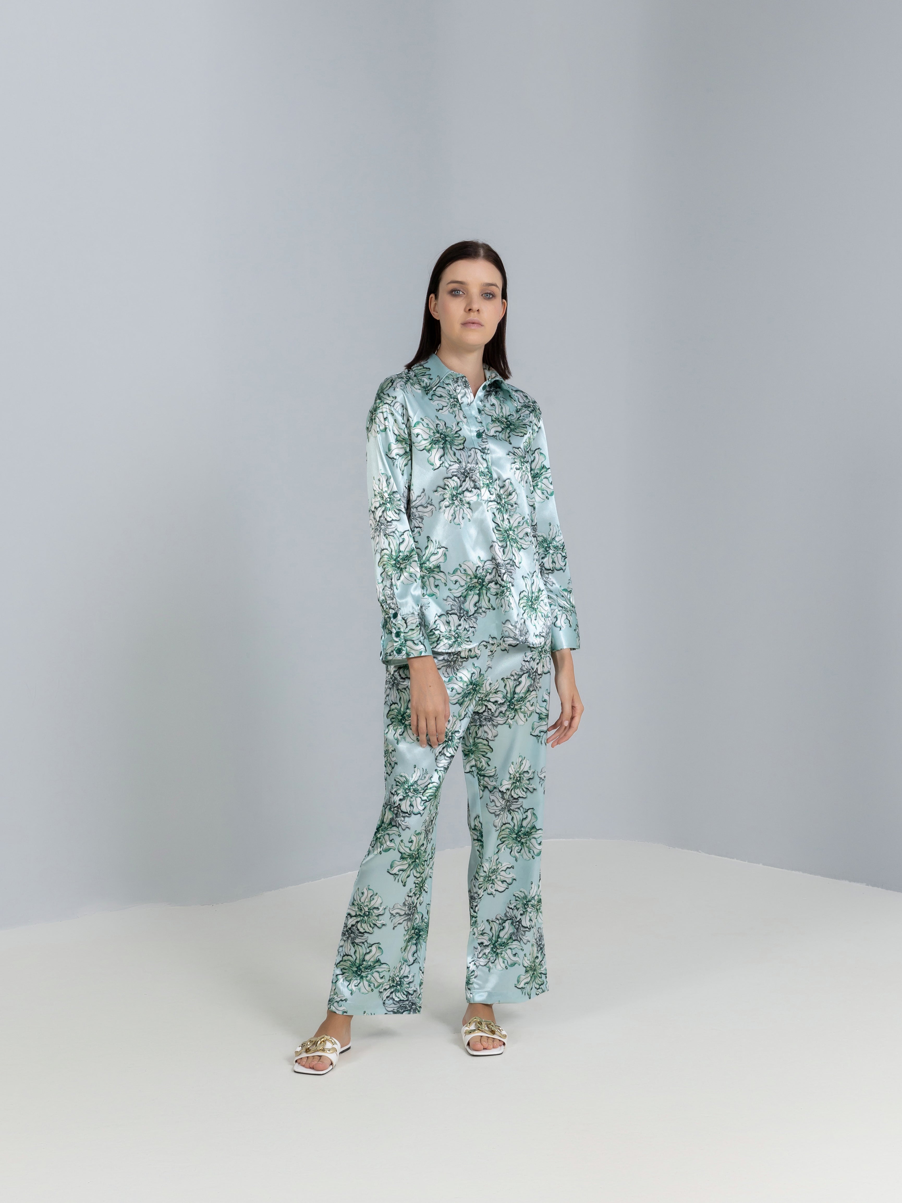 Flowing Printed Blouse