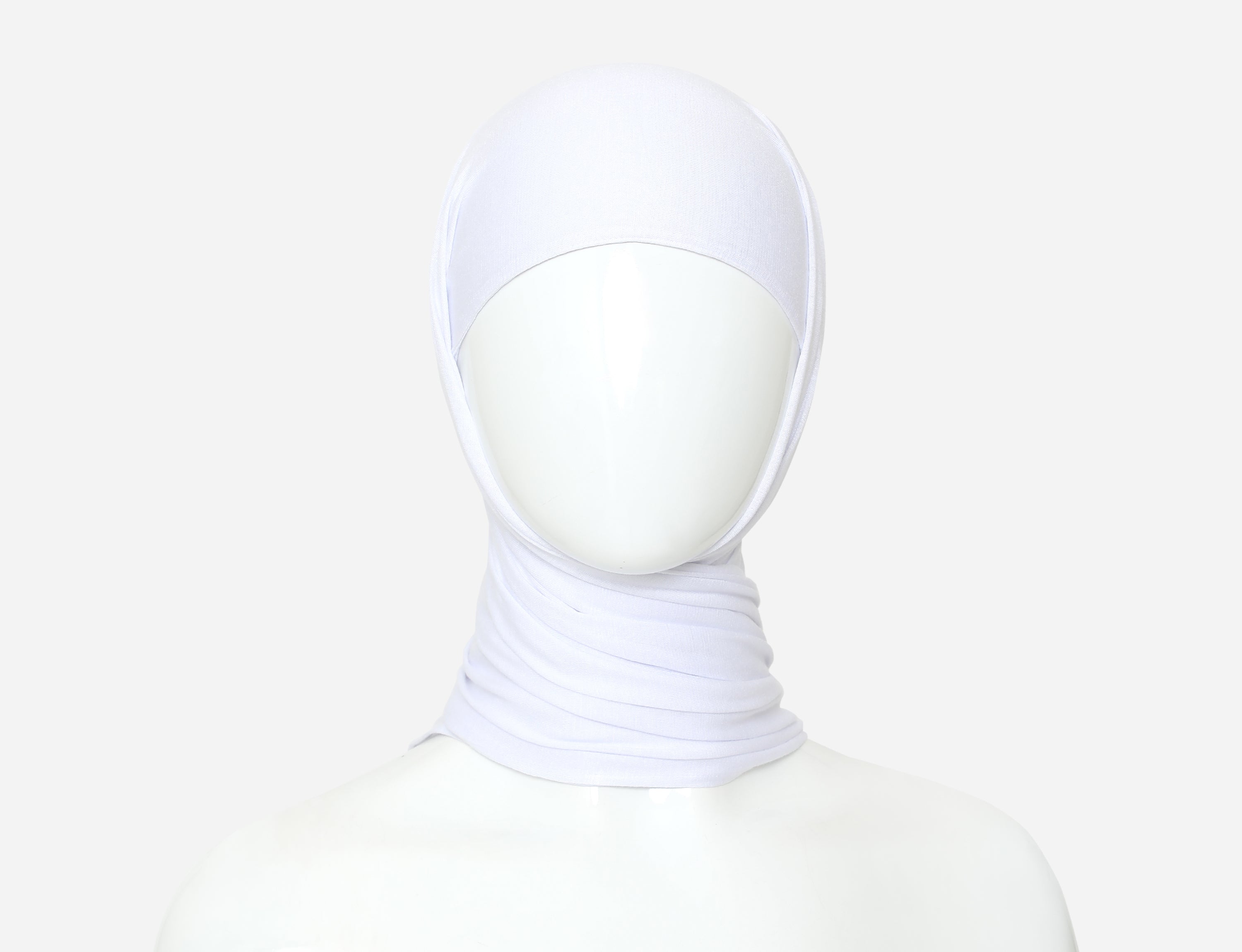 Scarf with invisible Under-Hijab with short cords
