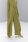 Linen Front Wrapped Jumpsuit