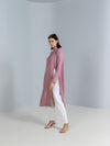 High-Slit Linen Top