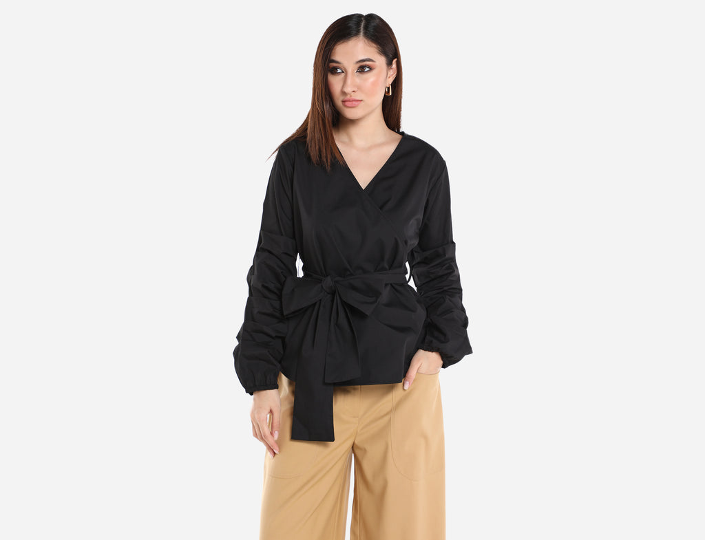Wraparound Blouse