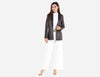 Straight cut Faux Leather Blazer