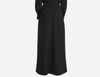 Wide leg pants with overlay skirt