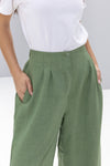 Wide leg Linen Pants