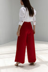 Cross over pants