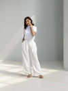 Wide leg Linen Pants
