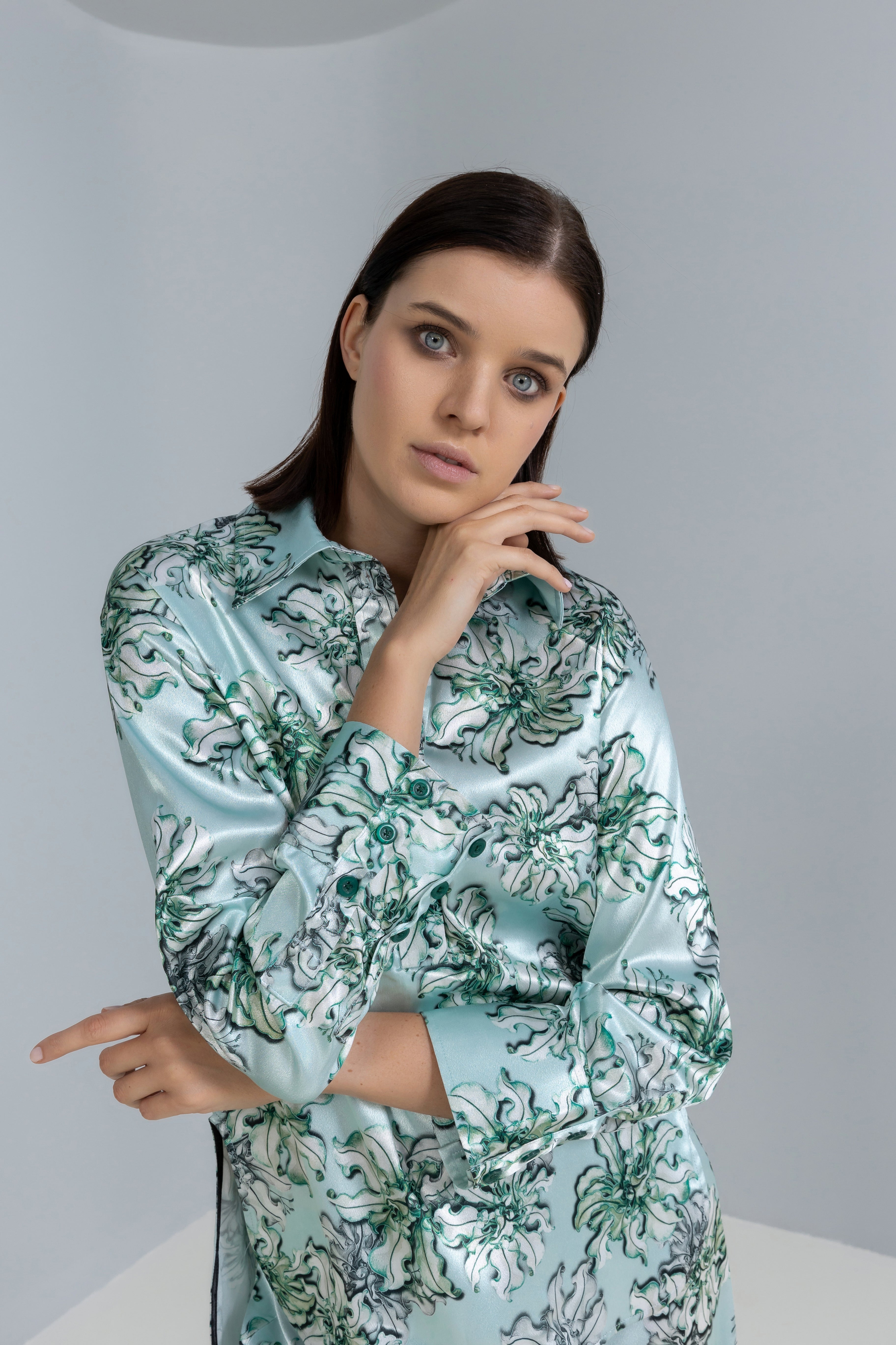 Flowing Printed Blouse