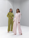 Linen Front Wrapped Jumpsuit