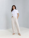 Wide leg Linen Pants