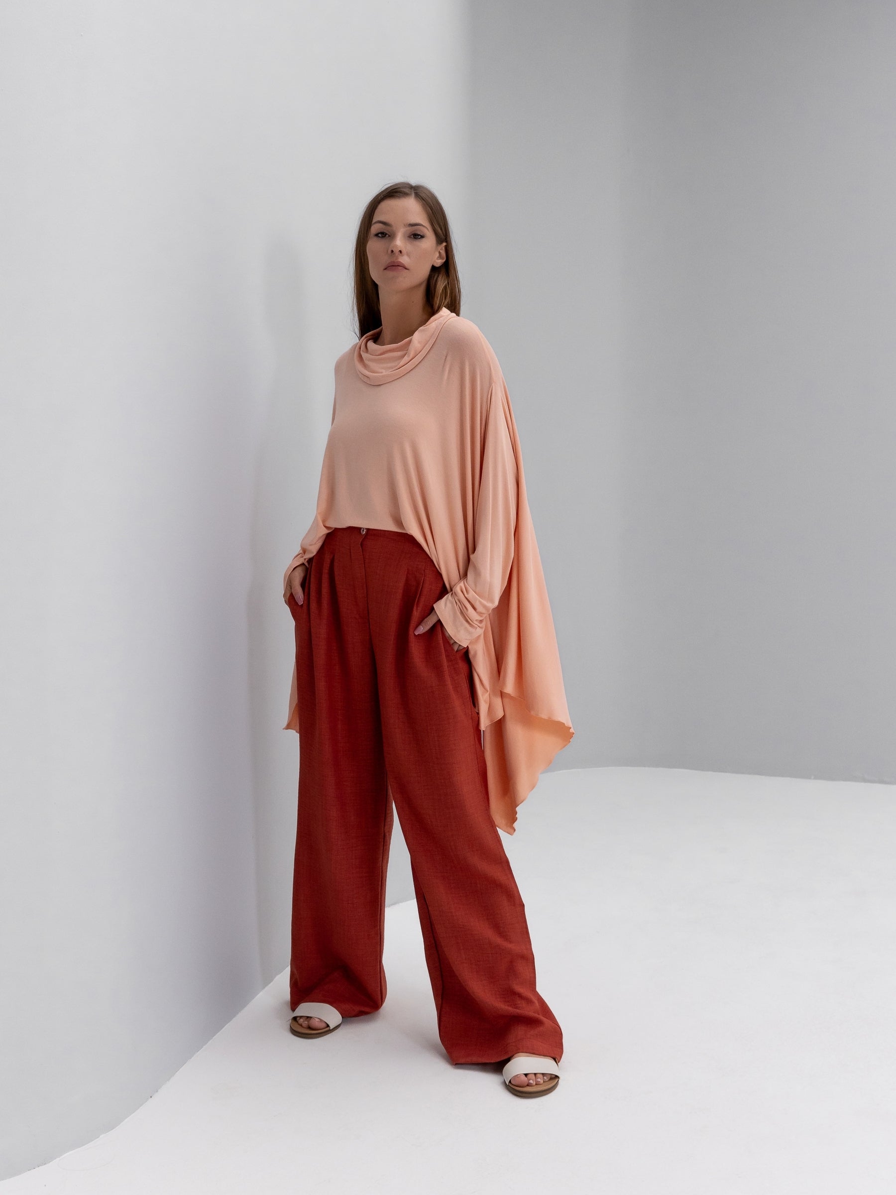 Wide leg Linen Pants