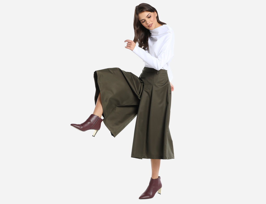 Midi skort