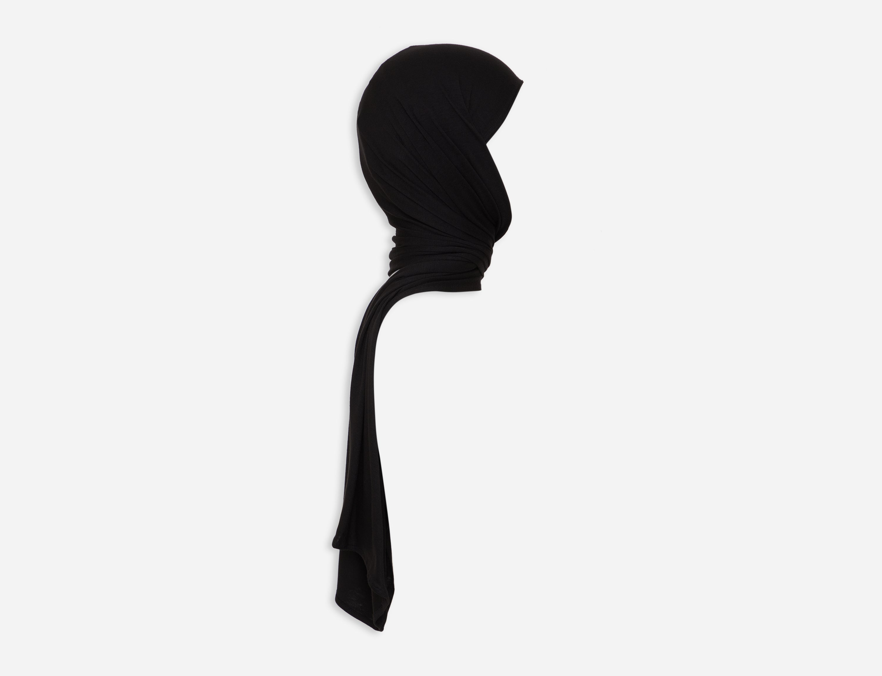 Scarf with invisible Under-Hijab with short cords