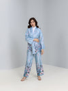 Floral Print Trousers