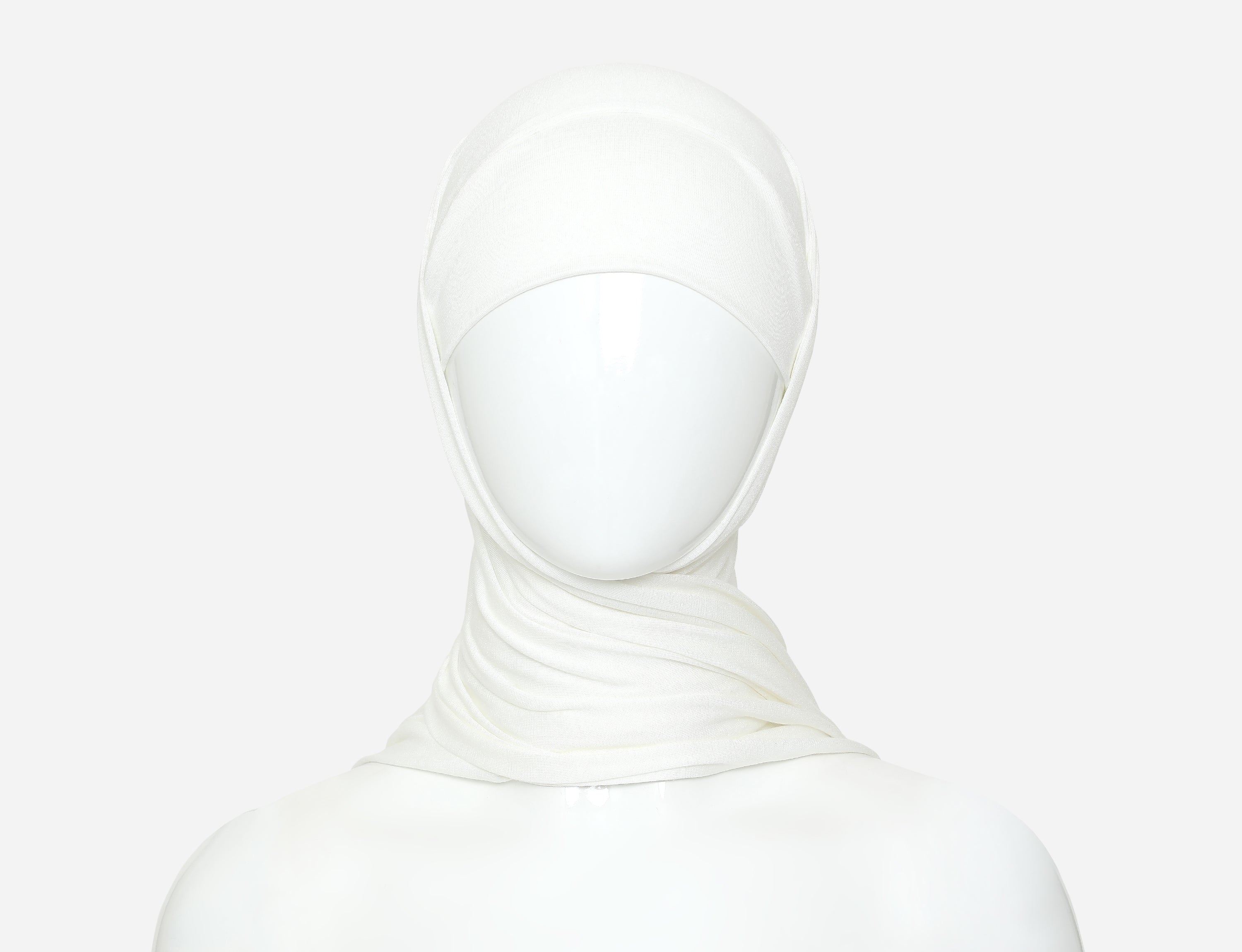 Scarf with visible Under-Hijab with short cords