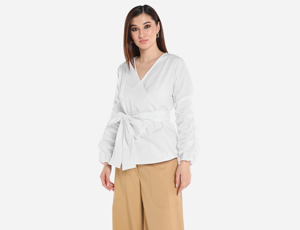 Wraparound Blouse