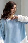 Asymmetric Linen Top