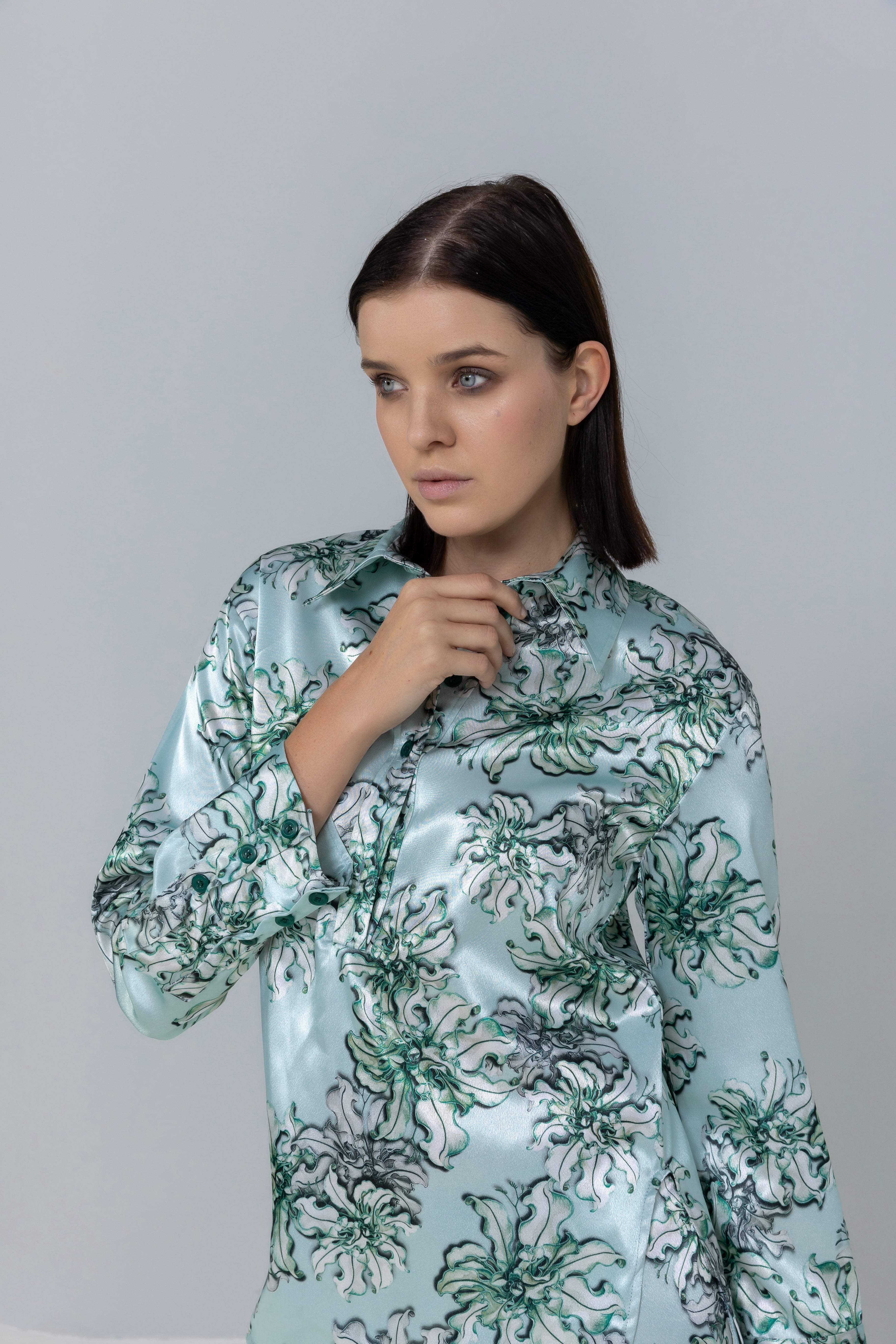 Flowing Printed Blouse