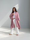 Linen Cardigan with fringes
