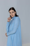 High-Slit Linen Top
