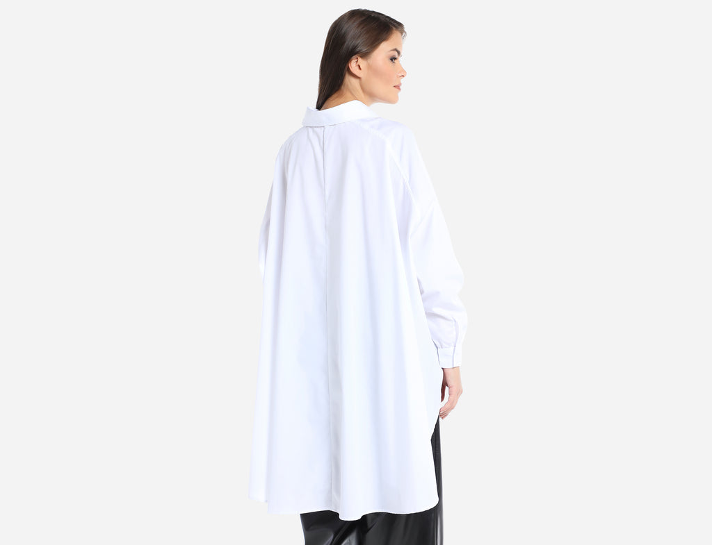 High low oversized shirt