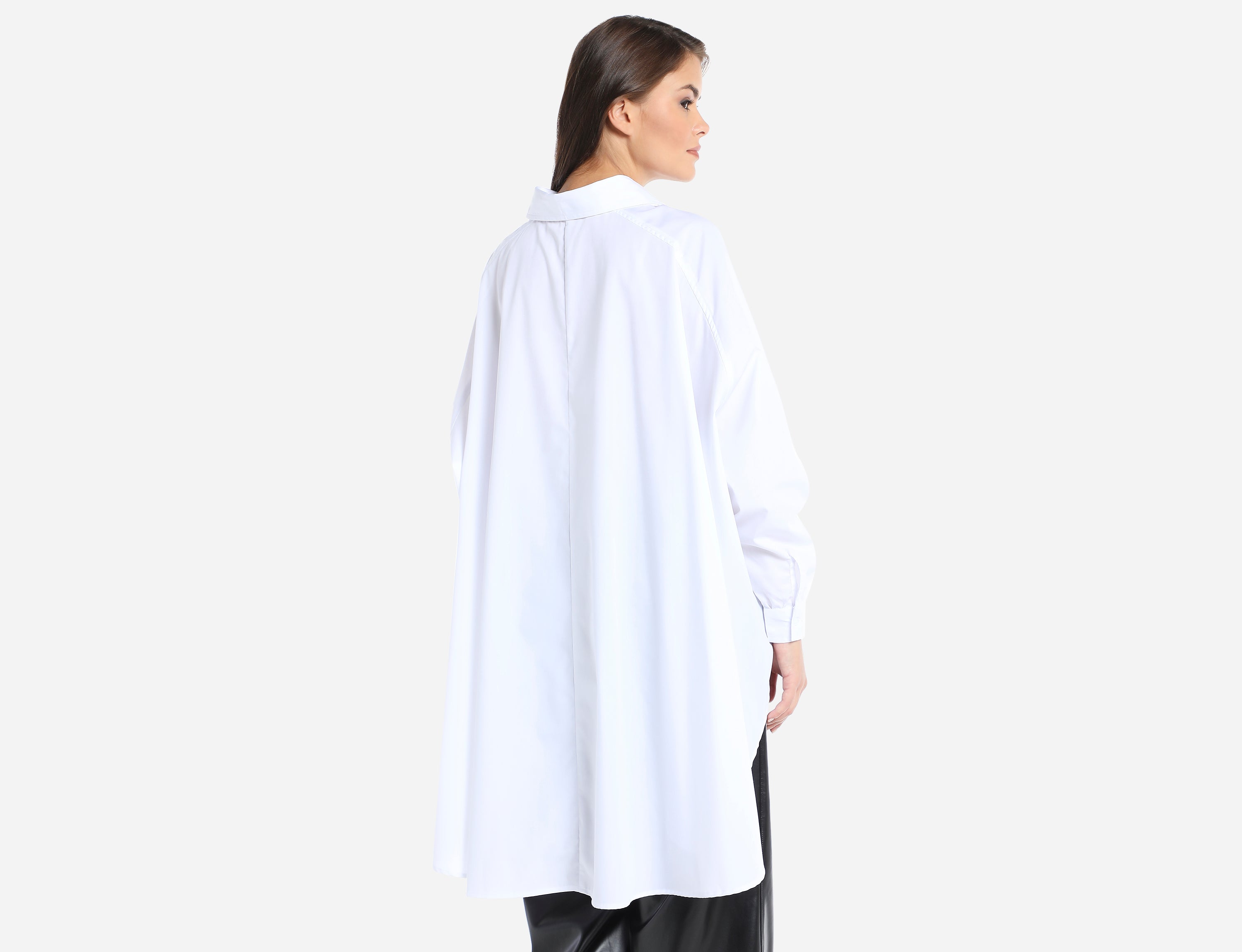 High low oversized shirt