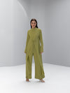Linen Front Wrapped Jumpsuit