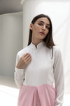 Mandarin Collar Jumpsuit