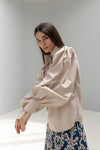 Lantern Sleeves Shirt