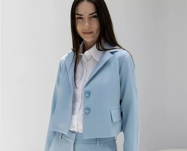 Cropped Blazer