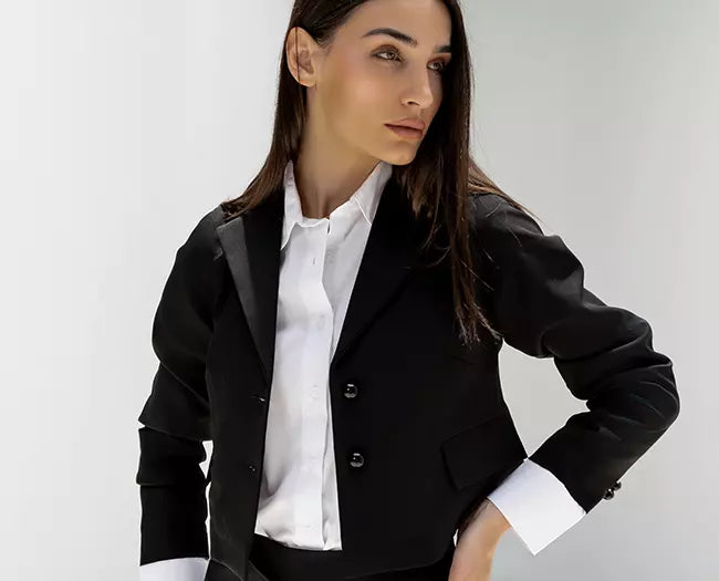 Cropped Blazer