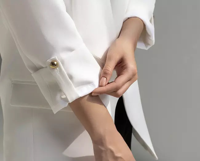 Lapelless Blazer