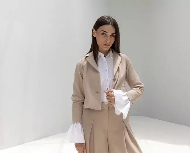 Cropped Blazer
