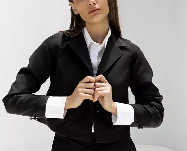 Cropped Blazer