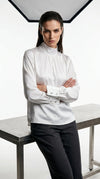 Satin high neck Blouse